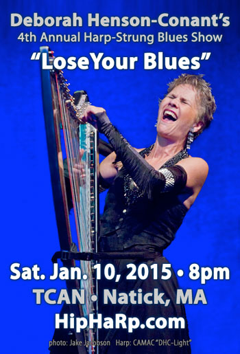 Deborah Henson-Conant's Harp-Strung Blues Show "Lose Your Blues"