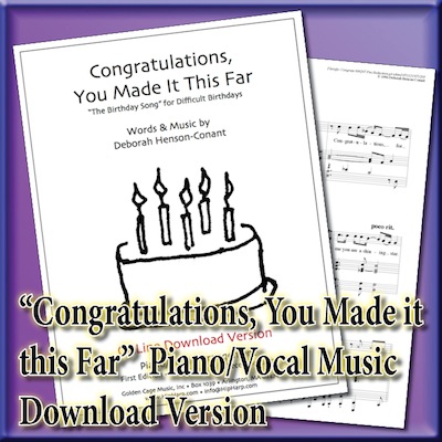 [Piano-Vocal] Congratulations, You Made it This Far